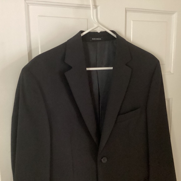Men’s Black Blazer / Suit Jacket 100% Wool (size 38 Short) - Picture 3 of 9